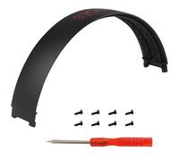 Pièces de rechange pour Beats Studio 3 - Bandeau de rechange pour casque filaire et sans fil Studio 3 (A1914), kit de réparation, accessoires pour casque supra-auriculaire, noir et rouge