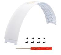 Pièces de rechange pour Beats Studio 3 - Bandeau de rechange pour casque filaire et sans fil Studio 3 (A1914), kit de réparation, accessoires pour casque supra-auriculaire, blanc