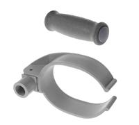 Pièces de Rechange pour Béquilles de Marche Plastique Appui-coude Ouvert | Structure Modulaire sans Outil, Surface Antidérapante Texturée, pour Aides à Marche et Rééducation en Hôpital