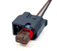 Pièces de Rechange pour Bobine d'allumage : connecteur Femelle à 2 Broches pour injecteur de Carburant Essence, Faisceau de câbles.