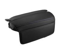 Pièces de rechange pour boîte de rangement d'accoudoir Housse De Protection D'accoudoir De Voiture En Cuir Microfibre De Remplacement Pour Nissan Pour X-Trail 4e Génération 2022(Noir)