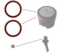 Pièces de rechange pour cafetière entièrement automatique Krups EA 8298 EA 8108 XP ES & Rowenta, accessoires, kit d'étanchéité, bagues d'étanchéité, kit d'entretien, kit de nettoyage, tête d'infusion