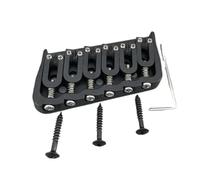 Pièces de rechange pour chevalet de guitare 6 cordes multi-échelles (Noir)