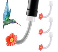 Pièces de rechange pour distributeur de nourriture - Pièces de rechange anti-goutte - Tubes de nourriture pour oiseaux avec pointe anti-goutte - Pour l'extérieur et l'intérieur, les chemins, les cours