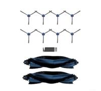 Pièces de rechange pour Eufy G50 L60 pour aspirateur robot hybride SES - Brosse roulante en forme de V - Kit d'outils de nettoyage pour poils d'animaux (B)