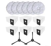Pièces de rechange pour Eureka pour v15 Pro J15 pour Ultra WH y compris chiffons en microfibre, sacs à poussière et brosses à bords