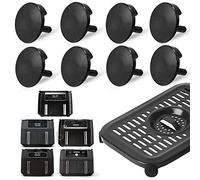 Pièces de rechange pour friteuse à air pour friteuse à air Ninja foodI, 8pcs air friteuse en silicone tampons conseils pour friteuse à air Ninja foodI dz201 dz090 dz100 dz401 dz550 dualzone