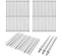 Pièces de rechange pour grill Broil King Signet 320, Sovereign 9865-54 9468-54 9468-84, pièces de gril en acier inoxydable pour Broil-Mate, Sterling, grille de cuisson de 38,1 cm, plaques chauffantes