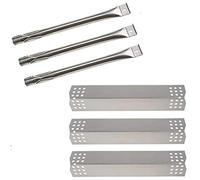 Pièces de rechange pour grille Grill Master 720-0737, 720-0769, plaque chauffante, déflecteur de flamme et brûleur de barbecue de remplacement pour les modèles Nexgrill Grillmaster 720-0737 720-0769