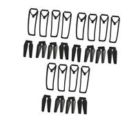 Pièces de rechange pour hélices, portables, légères, haute dureté, professionnelles, avec protections d'hélice, accessoires pour drones E88Pro E88, 3 jeux