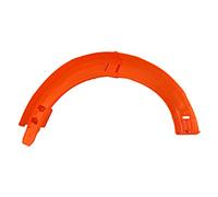 Pièces de rechange pour Hot-Wheels City Ultimate Garage GJL14 - Voitures moulées sous pression ~ Pièce de rechange #3 - Courbe orange