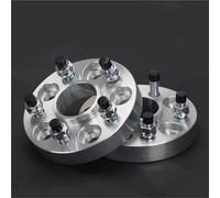 Pièces de Rechange pour Joints de Voiture 2PCS 15/20/25/30/35/40/50mm PCD 5x114.3 CB 67.1mm Adaptateur D'entretoise De Roue en Aluminium Forgé pour Voiture 5 Trous pour Mazda(15mm Silver)