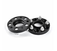 Pièces de Rechange pour Joints de Voiture Adaptateur D'espacement D'élargissement De Roue De Voiture PCD 5x120 CB 72.6 pour E60 E90 en Alliage D'aluminium Forgé 2 Pièces (1 Paire)(Black Spacer 30mm)