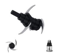 Pièces de rechange pour lame de mixeur à 4 points - Pour bol de robot culinaire Ninja 473,6 g - Lames de rechange Ninja compatibles avec Ninja NJ100 NJ100GR NJ100WM