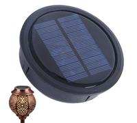 Pièces de rechange pour lampes solaires décoration de jardin LED | Toit pour lanterne solaire de jardin pour extérieur patio arrière jardin parc