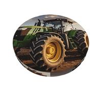 Pièces de rechange pour machines agricoles - Housses de tabouret de bar rondes extensibles et antidérapantes - Housses de siège amovibles et lavables - Anti-poussière - Pour cuisine, salle à manger