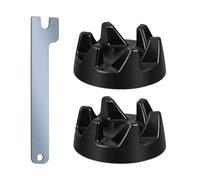 Pièces de rechange pour mixeur - 9704230 - Pièces de rechange pour coupleur de mixeur avec 1 clé - Remplacement du pichet de mixeur - Remplacement de l'assemblage de la lame - Blender noir - Pièces