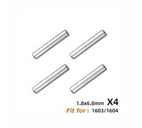 Pièces De Rechange Pour Modèles De Véhicules Télécommandés Sg1603 1604 Udirc 1601 1602 Rc, 4 Pièces, Axe Optique 1.8x6.8mm, 1603-022