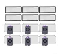 Pièces de rechange pour Narwal Flow : 6 filtres HEPA et 6 sacs à poussière - Filtration haute efficacité pour Freo Z10 Ultra X Plus - Design auto-scellant facile à installer