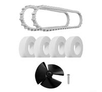 Pièces de rechange pour nettoyeur de piscine Dolphin : turbine 9995266-R1, rails 9985006-R2 et anneaux d'escalade 6101611-R4 Kit pour CC Plus, Triton, pour modèles de rôdeurs - Ensemble plastique et