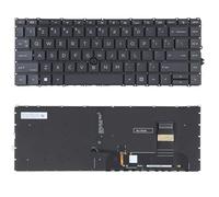 Pièces de Rechange pour Ordinateur Portable WJH pour HP EliteBook 840 G7 G8 845 G7 745 G7 G8 Version US Clavier avec rétro-éclairage et bâton de pointage Claviers de Remplacement