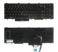 Pièces de Rechange pour Ordinateur Portable WJH Version américaine Clavier pour Dell Latitude E5550 5570 5580 5590 Precision 3510 3520 3530 7510 7520 7530 7710 7720 Claviers de Remplacement