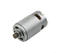 Pièces de rechange pour perceuse sans fil 18 V RS550 Moteur de rechange 13 dents pour GSB GSR120 LI Pièce de rechange Coque en métal Brosse en carbone magnétique solide
