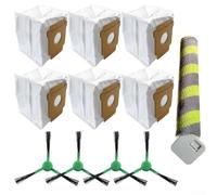 Pièces de rechange pour Roomba Max 705, Combo Plus 706, Combo avec brosse à rouleau, quatre brosses latérales et six sacs à poussière pour le nettoyage de la maison