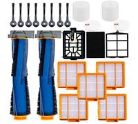 Pièces de rechange pour Shark AI AV2501 2400WD RV2502AE RV2520 RV2510 AV2511AE RV2610 Ur2500sr ur250beous Kit d'accessoires avec brosse principale en mousse/filtre primaire brosses latérales