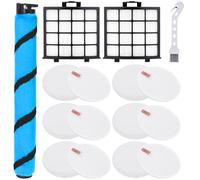 Pièces de rechange pour Shark Vertex DuoClean PowerFins AZ2000, AZ2002, AZ2000W. 1 rouleau brosse+2 filtres HEP 6 filtres en mousse et feutre. Pièce #XHFAZ2000 XFFKAZ2000 1483FC2000