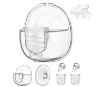 Pièces de rechange pour tire-lait portable, gobelet collecteur de lait, compatible avec le tire-lait portable S32, comprend une valve à bec de canard, une bride de 24 mm, un diaphragme en silicone, un