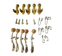 Pièces de rechange pour valve de trompette pour réparation d'instrument baryton en laiton 1 ensemble d'outils de réparation, clés à eau 5,3 cm