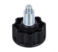 Pièces de rechange pour vélo d'appartement - Goupilles à ressort - Bouton de libération rapide pour machine d'entraînement à la maison - Noir - 50 mm (M18)