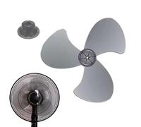 Pièces de rechange pour ventilateur - Accessoires électriques universels 40,6 cm avec cache-écrou,Pales Ventilateur Mural Rechange,pour Maison Chambre Bureau Camping-car Garage Atelier Extérieur