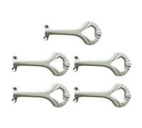 Pièces De Rechange Pour Ventilateur De Plafond | Pièces de Remplacement à Montage Aisé | 5 Support de Bras pour Pales de Ventilateur de Plafond,Pour Usage Domestique En Intérieur Et Extérieur R