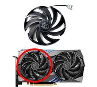 Pièces de rechange pour ventilateur de refroidissement de jeu pour carte graphique MSI RTX 4060 4060ti GAMING