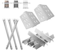Pièces de rechange pour Weber Genesis 300 SER (avec boutons de commande avant), pour Weber Flavorizer Bars 7620 7621 62783, brûleur 62752 13111 et déflecteur thermique 7622 65505 62756