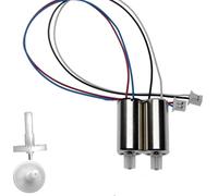 Pièces de Remplacement compatibles E88 Drone Pièces Compatible avec Plier E525 LS-E525 RC Quadcopter Arms Motors Properque(Plug 2MOTOR 8MM 7T)