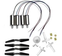 Pièces de Remplacement compatibles E88 Drone Pièces Compatible avec Plier E525 LS-E525 RC Quadcopter Arms Motors Properque(Motor 8MM7T BKPP)