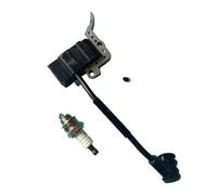 Pièces de réparation Bobine d'allumage CS-350WES A411-000150, bougie d'allumage compatible avec les scies CS-350TES, CS-350T et 351S, stator d'allumeur, excitateur(Type B Quality Kit)