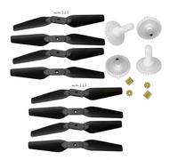 Pièces de réparation compatibles Compatible avec L800 998 Pro Foldable Drone RC Quadcopter, y Compris Les Moteurs à Armes(Gears 8PROPELLER)