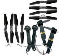 Pièces de réparation compatibles Compatible avec L800 998 Pro Foldable Drone RC Quadcopter, y Compris Les Moteurs à Armes(for 58-V3 Arm KITPP)