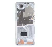 PièCes De RéParation De BoîTier De ChâSsis De Plaque InterméDiaire De Cadre Central D'origine Pour TéLéPhone Samsung S21u Argent
