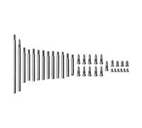 Pièces de réparation de clarinette - Rouleaux à vis de rechange - 13 | Restaurez votre clarinette avec ce kit de réparation en acier inoxydable pour l'entretien à la maison et économisez du temps