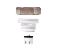 Pièces de réparation de disjoncteur sous vide en métal pour vannes de purge anti-siphon givre en acier inoxydable bouchon en laiton joint torique piston compatible avec VACVBKX1B argent (1 pièce)