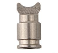 Pièces de réparation de moulinet de pêche pour Bass One 150XT 151XT | Remplacement d'arbre d'engrenage d'appât avec broche demi-lune | Accessoires de roue d'arbre torsadés en métal (broche lune)