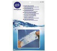 Gre AR202 - Kit de réparation de Liner de Piscine, avec Patchs adhésifs en PVC Transparent