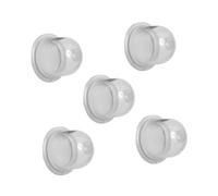 Pièces de réparation Lot de 5 poires d'amorçage de carburateur de rechange for tronçonneuse et débroussailleuse. Poire à carburant transparente avec bulle d'huile.