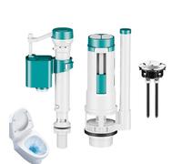 Pièces De Réservoir De Toilettes, Avec Système Chasse D'eau Optimisé, 18 X 27 Cm, Pièces Réservoir To-ilettes, Valve Remplissage Toilettes, Système Drainage, Pour Installatio