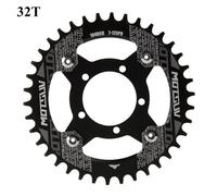 Pièces De Roue De Pignon De Plateau 104bcd, En Acier Inoxydable 32t/34t/36t/38t Pour Moteur Bafang Mid Drive, 1 Pièce